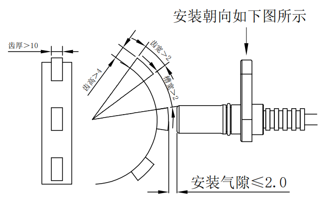 轉速傳感器 閥芯位置傳感器 閥芯位移傳感器